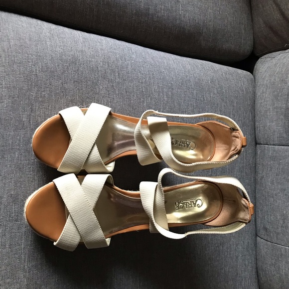 Carlos Santana Sandals color cream. - Picture 7 of 7